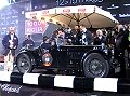 Vinvitori della Mille Miglia 2011 su Aston Martin Le MAn 1933 i cogniugi Giordano Mozzi e Stefania Biacca, che conquistano la loro prima vittoria