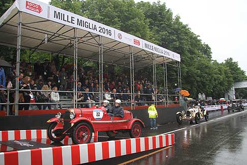 Mille Miglia 2016 - Fiat 501 S pilota Zaglio Alberto del 1925 alla Mille Miglia 2016