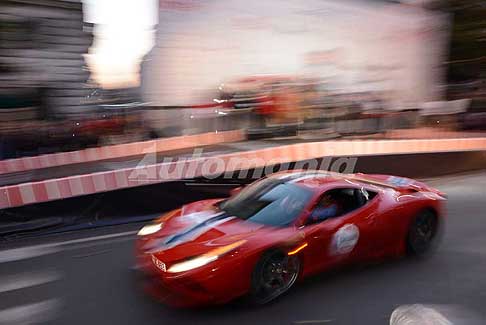 Freccia Rossa Roma - Mille Miglia 2016 sfilata freccia rossa con Ferrari