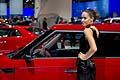 Hostess at the Moscow International Automobile Salon 2012