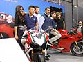 Erano presenti al Motodays i piloti Niccol Canepa e il pilacco Andrzej Chmielewski del Team Red Devils Roma Ducati
