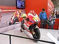 Moto da gara Ducati Desmosedici di Valentino Rossi