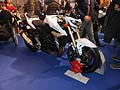 Moto sportiva Suzuki GSR ca 750 di cilindrata al Motodays 2012