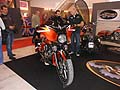 Le moto dello stand Vallese Garage al Motodays 2012