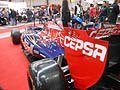 Formula 1 la Toro Rosso STR6 del 2011 alla Fiera di Roma al Motodays 2012