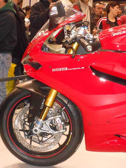 Ducati - 1199 Panigale S dettaglio anteriore della Superbike