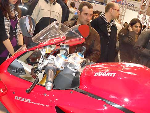 Ducati - Manubrio della moto Ducati 1199 Panigale S 