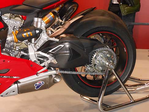 Ducati - Ducati 1199 Panigale S ruota posteriore al Motodays