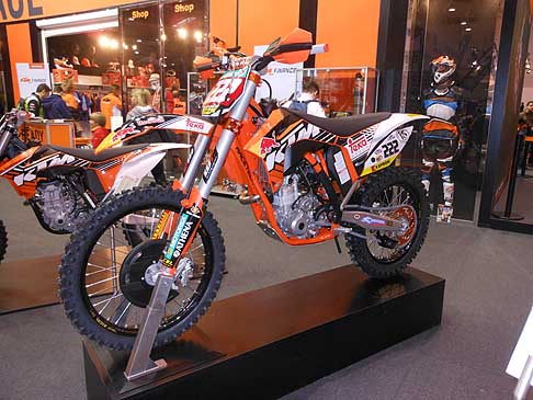 KYM - Al Motodays, oltre alla KTM iridata, anche la 350 SX-F Cairoli Replica, edizione limitata del costruttore di Mattighofen con soli 500 esemplari