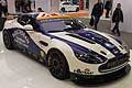 Aston Martin Vantage GT4 race car al Salone dellAuto di Bologna 2016