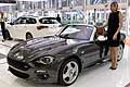 Fiat 124 spider e hostess al Motor Show 2016 di Bologna