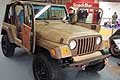 Fuoristrada Jeep Wrangler tuning rivestita in pelle al Motor Show 2016 di Bologna