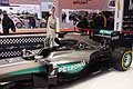 Mercedes di Nico Rosberg neo campione del mondo di F1 al Bologna Motor Show 2016