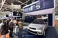 DR 5 Evo Suv della casa molisana al Salone dellautomobile di Bologna 2016. Il DR 5 Evo SUV si distingue per le sue linee aerodinamiche e un frontale imponente che trasmette una sensazione di robustezza