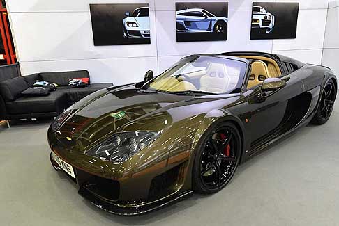 Supercar Motor Show 2016 - Noble M600 Speedster con propulsore V8 4.4, dotato di due turbo per oltre 600 CV di potenza