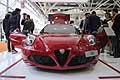 Alfa Romeo 4C sportiva al Motor Show di Bologna 2017
