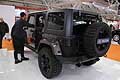 Militem Wrangler JIII fuoristrada posteriore al Motor Show di Bologna 2017