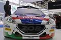 Peugeot 208 rally car pilota Andreucci al Salone di Bologna 2017