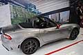 Abarth 127 Spider fiancata laterale al Motor Show di Bologna 2017