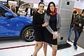 Ragazze stand Alfa Romeo al Motor Show di Bologna 2017