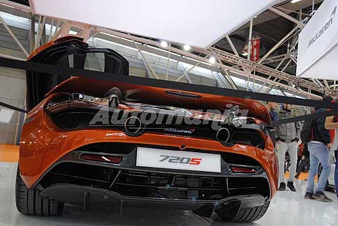 Auto di Lusso - McLaren 720s al Motor Show di Bologna 2017