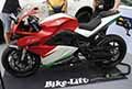 Energica Eco RS Tricolore moto elettrica stradale italiana al Motor Valley Fest edizione 2021 di Modena