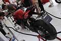 Moto Ducati Streetfighter V4 S retro al Motor Valley Fest 2021 esposta a Modena in Piazza Grande