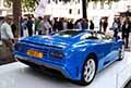 Supercar Bugatti B100 GT azzurro al Motor Valley Fest 2022 di Modena
