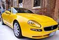 Maserati 3200 GT supercar giallo Modena al Motor Valley Fest 2022