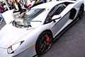 Supercar Lamborghini Aventador Ultimae esposta a Palazzo Ducale Motor Valley Village - Circolo della Biella a Modena 2022