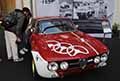 Alfa Romeo Giulia GTAm racing cars con motore da 200 CV esposta al Motor Valley Fest 2023 a Modena