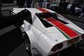 Ferrari 308 Michelotto del anno 1979 posteriore rally car storica al Motor Valley Fest 2023