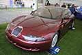 Auto depoca Bugatti EB112 design by Giugiaro al Motor Valley 2023 a Modena