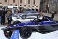 Monoposto Gen3 Maserati tipo Folgore panoramica sport cars al Motor Valley Fest 2023 a Modena