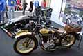 Moto BD Praga con motore da 500 cc esposta al Palazzo Ducale al Motor Valley Fest 2023 di Modena