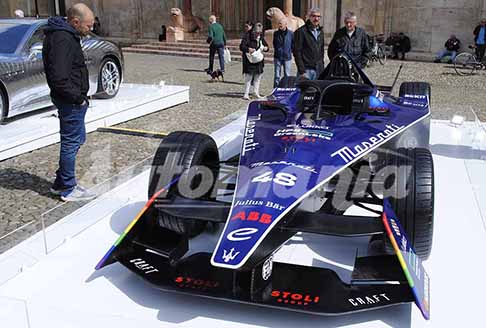 Maserati Folgore - Monoposto Gen3 Maserati tipo Folgore al 100% elettrica esposta a Modena al Motor Valley Fest 2023
