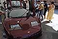Bugatti 110 EB Supercar in bella mosta in Piazza XX Settembre a Modena per il Motor Valley Fest 2024