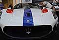 Maserati MC 20 calandra auto sportiva 3000 cc in mostra presso il Palazzo Ducale al Motor Valley Fest 2024 di Modena