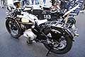 Moto storica Terrot RDTT da 500cc del 1938 della collezione privata Frank il Lattaio in mostra presso il Palazzo Ducale Accademia Militare di Modena per il Motor Valley Fest 2024