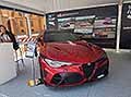 LAlfa Romeo Giulia GTA Scuderia Tricolore  esposta al Motor Valley Fest 2025. Unicona dellingegneria e della passione italiana a Modena.