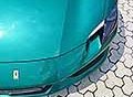 Ferrari 296 GTB dettaglio cofano esposta al Museo Ferrari di Modena 2025