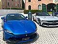 La Ferrari Roma e la Ferrari 12 Cilindri sono esposte allesterno del Museo Enzo Ferrari per il Motor Valley Fest 2025 di Modena. Scopri queste leggende del Supercars italiano!