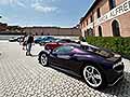 Supercars Ferrari al Museo Enzo Ferrari a Modena. con Ferrari Roma, Ferrari 12Cilindri, Ferrari 12 Cilindri Spider, Ferrari 296 GTB, Ferrari Purosangue in eslusiva per il Motor Valley Fest 2025