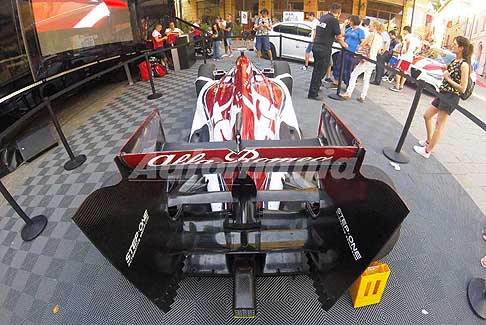 Antonio Giovinazzi - Alfa Romeo Racing C38 motorizzata Ferrari monoposto Formula 1 alettone posteriore al Trofeo Lorenzo Bandini 2019