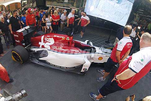 Antonio Giovinazzi - Monoposto Formula 1 Alfa Romeo Racing al Trofeo Lorenzo Bandini 2019 a Brisighella