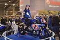 Moto Yamaha R1 e girl al Motor Bike Expo 2016 di Verona