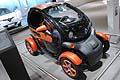 La micro car elettrica Renault Twizy al Motor Show di Bologna