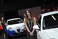 Hostess stand Alfa vicino Alfa Romeo Giulietta 1.4 GPL turbo
