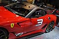 Nuova Ferrari 599XX, dettaglio fiancata con dei nuovi scarichi sulla ruota anteriore
