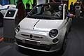 Fiat 500 National con la bandira americana, sullo specchietto